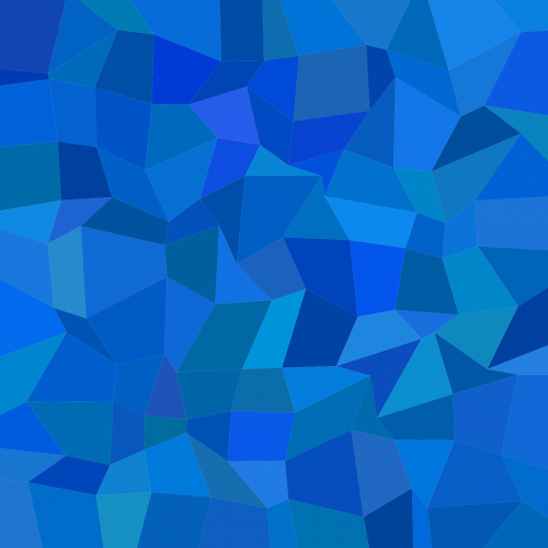 blue background triangle