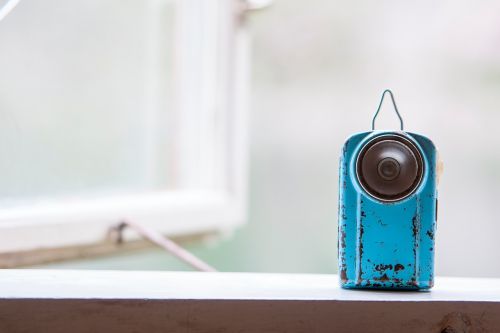 blue speaker appliances