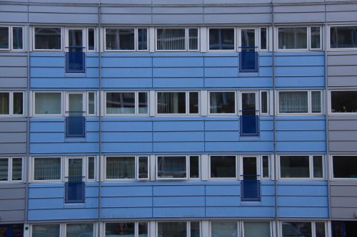 blue balconies property