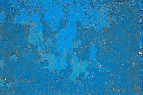 blue concrete paint