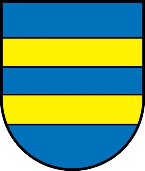 blue yellow shield