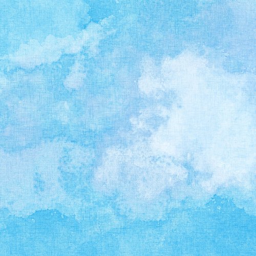 blue  sky blue  watercolor