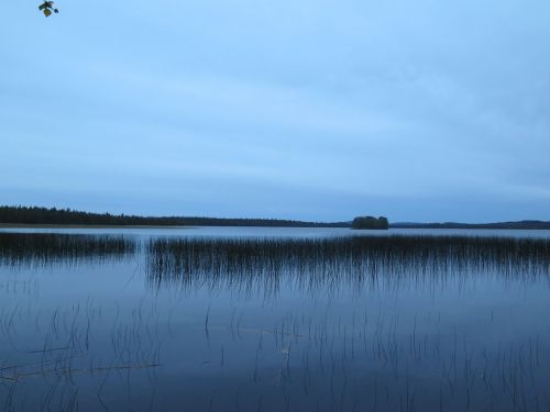 blue nature lake