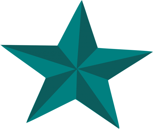 blue star 3d