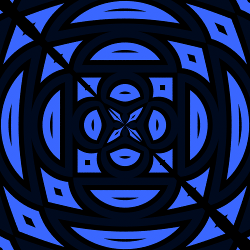 blue tile pattern