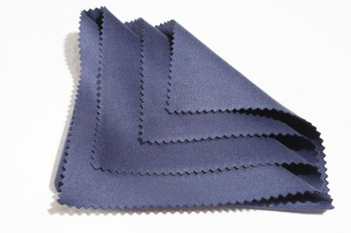 blue cleaning cloth