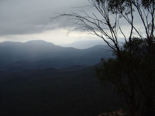 blue mountains scenery