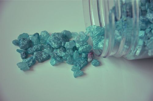 blue rocks glass