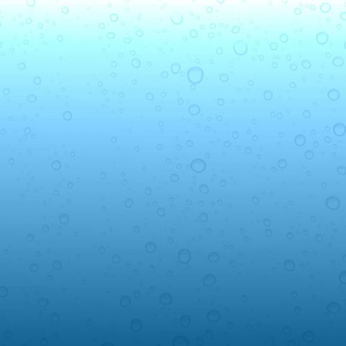 water bubbles blue bubbles