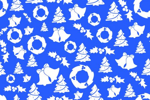 Blue Christmas Background