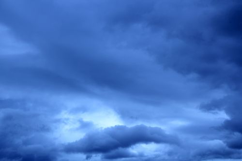 Blue Clouds Background