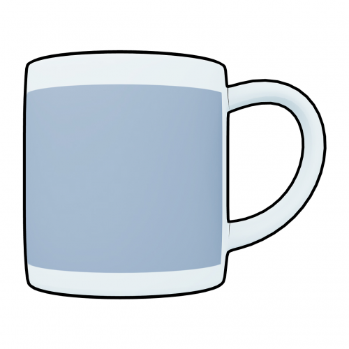 blue cup cup mug