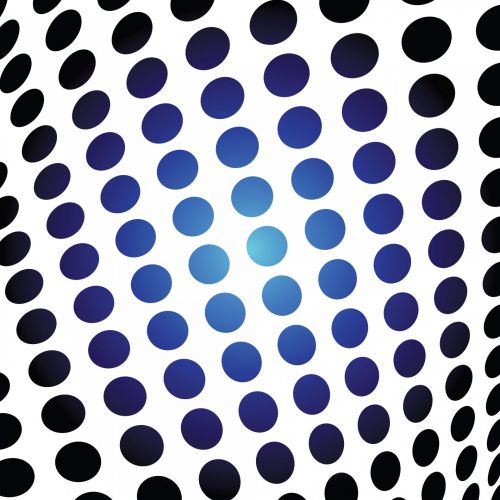 Blue Dots Background