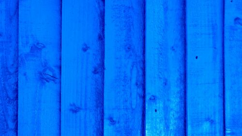 Blue Fence Background