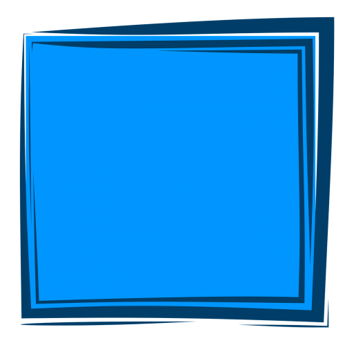 blue frame frame background