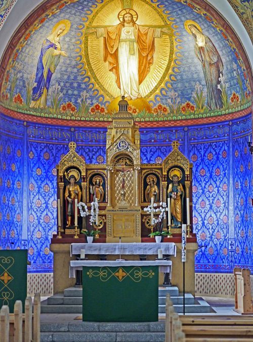 blue grotto catholic church religion