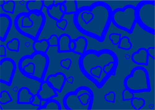 Blue Heart Scrapbooking Clip Art