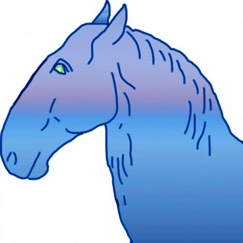 Blue Horse