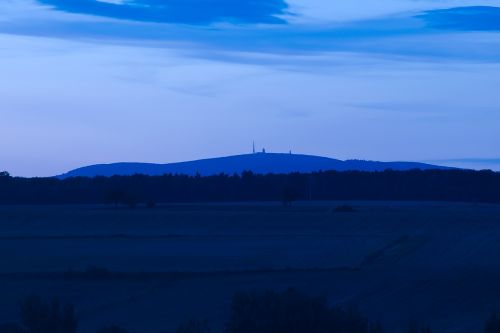 blue hour boulder resin