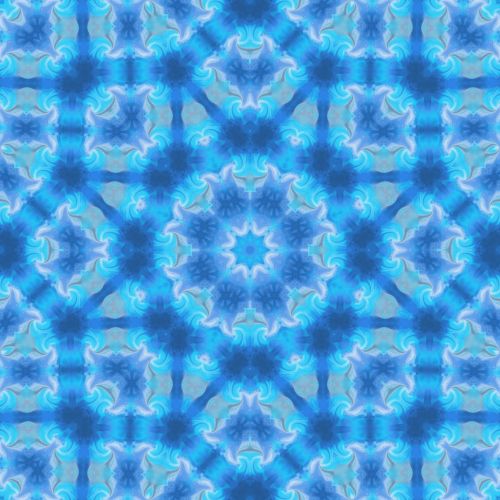 Blue Kaleidoscope