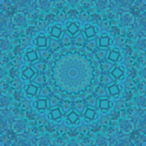 Blue Kaleidoscope