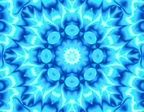 Blue Kaleidoscope