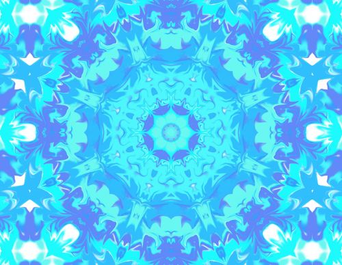 Blue Kaleidoscope