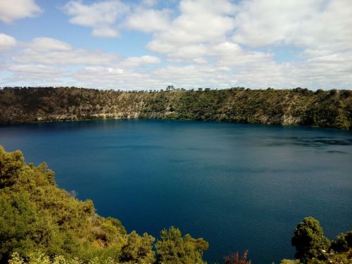 blue lake mt gambier australia