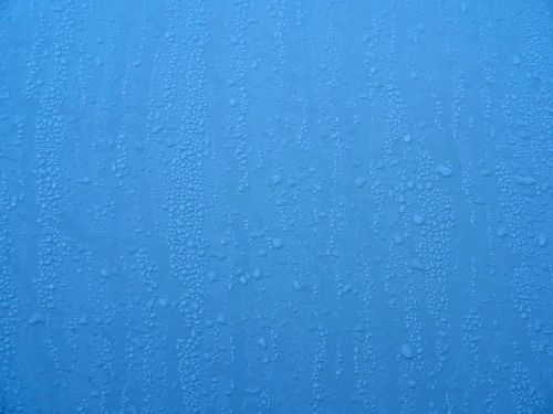 Blue Metal Condensation Background