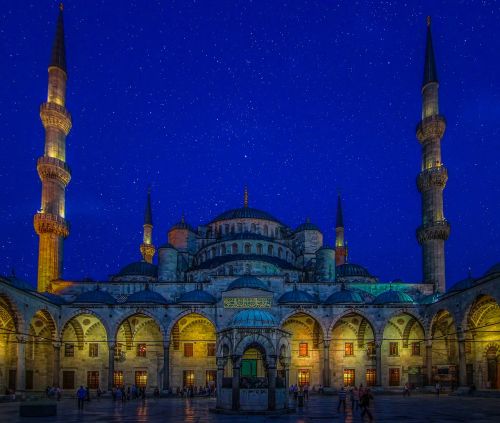 blue mosque turkey istanbul