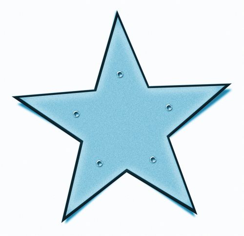 Blue Nailed Star