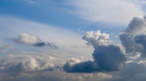 blue sky clown white atmosphere