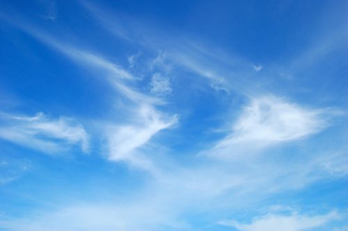 blue sky clouds sky