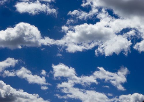 Blue Sky And White Clouds