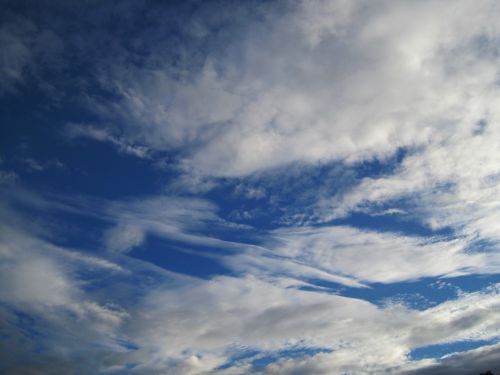 Blue Sky And White Clouds