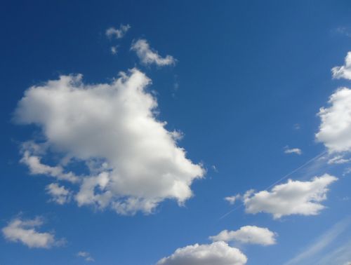 Blue Sky With Clouds