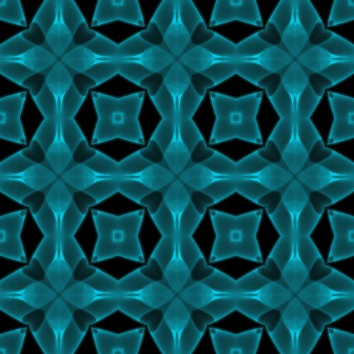 Blue Smoky Seamless Pattern