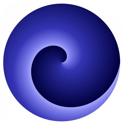 Blue Spiral 3