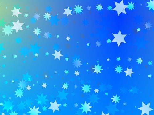 Blue Star Background