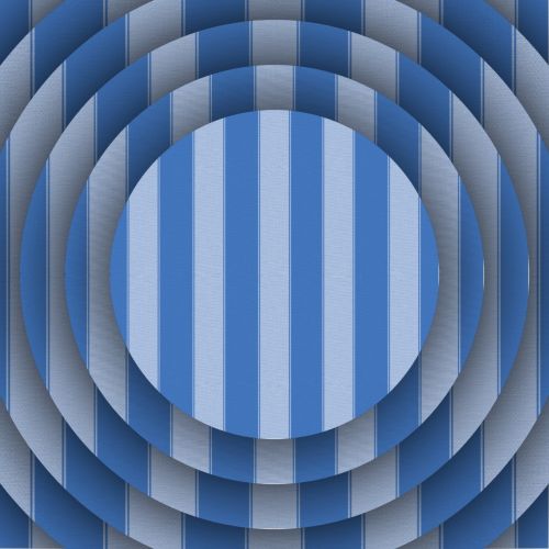 Blue Stripes Discs