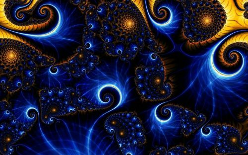 Blue Swirls