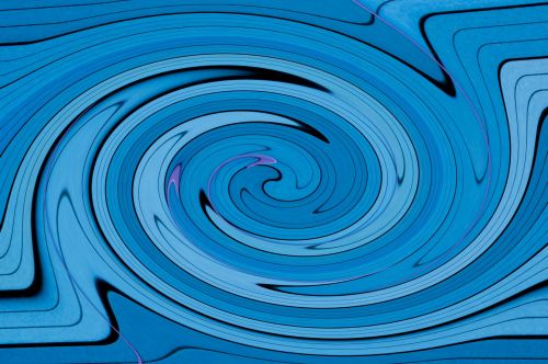 Blue Twirl Background