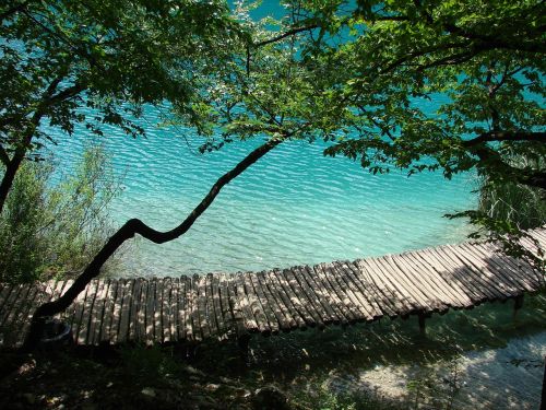 blue water plivsko lake croatia