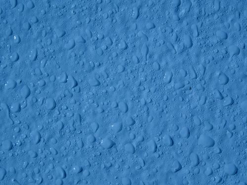 Blue Water Droplets Background