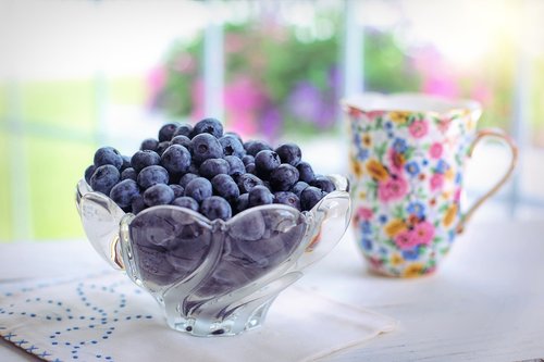blueberries  fruit  berries
