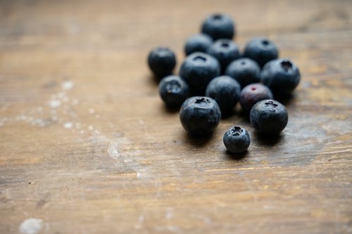 blueberries  fruit  berries