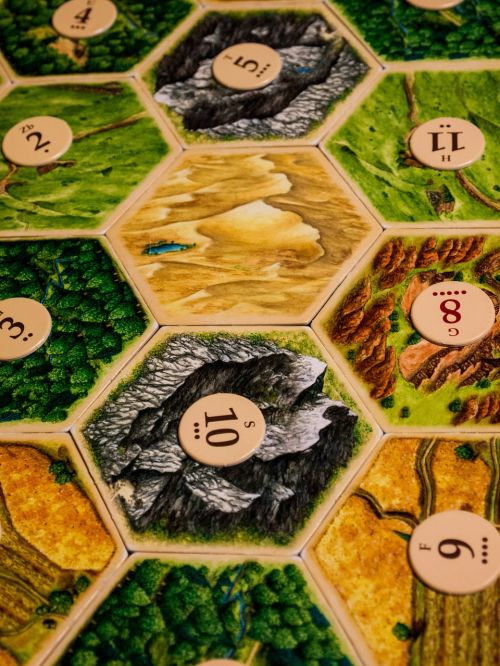 board game settlers of catan game