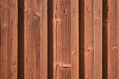 board wall red ocher wall