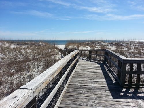 boardwalk dunes beach