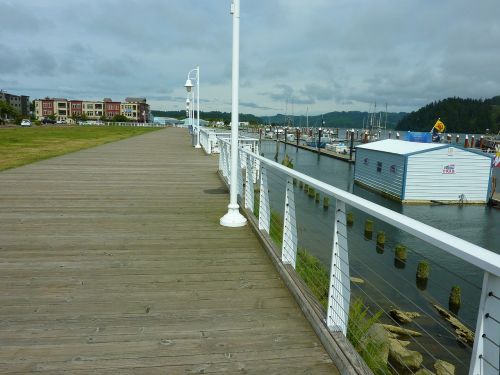 boardwalk pier harbor